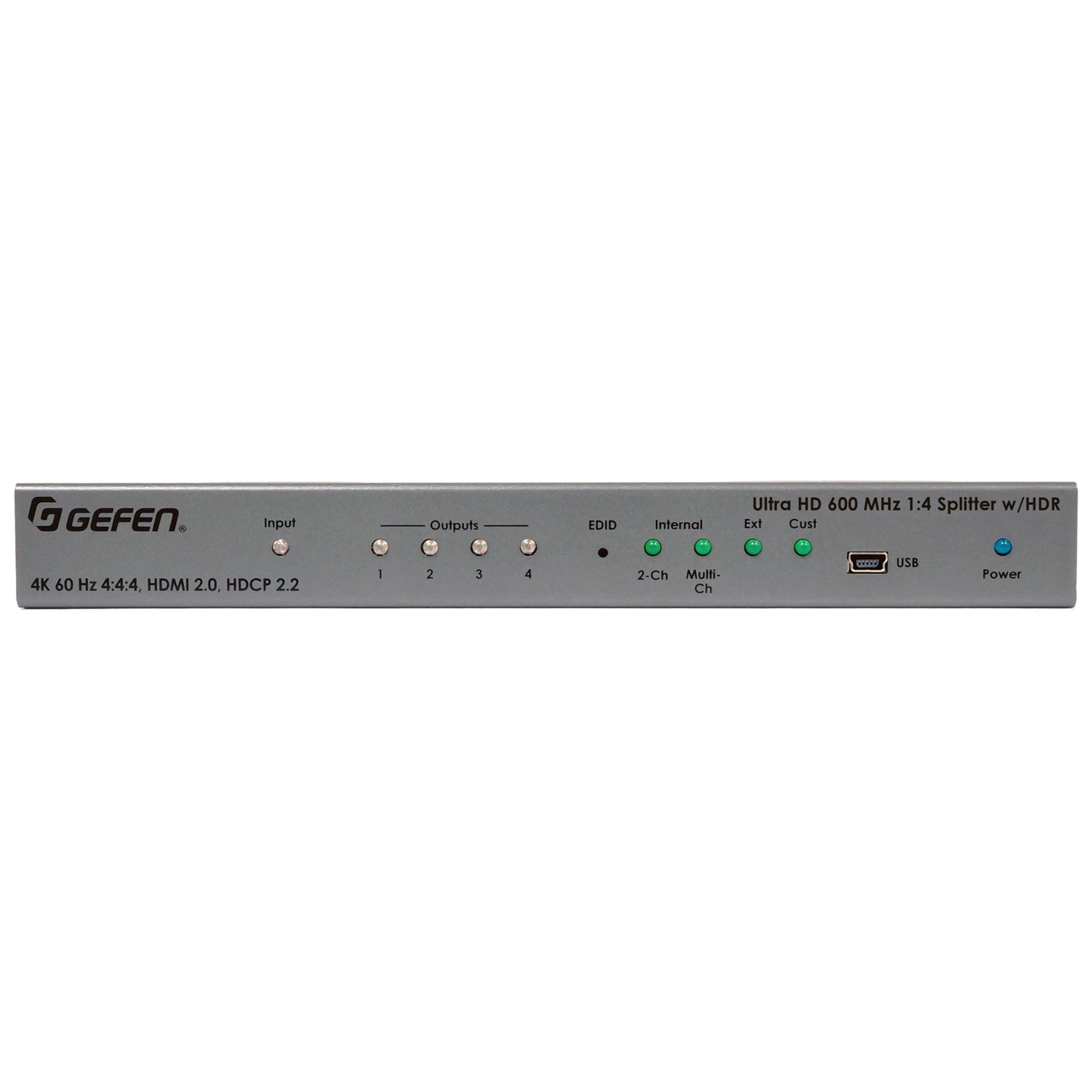 Ultra HD 600 MHz 1:4 Splitter