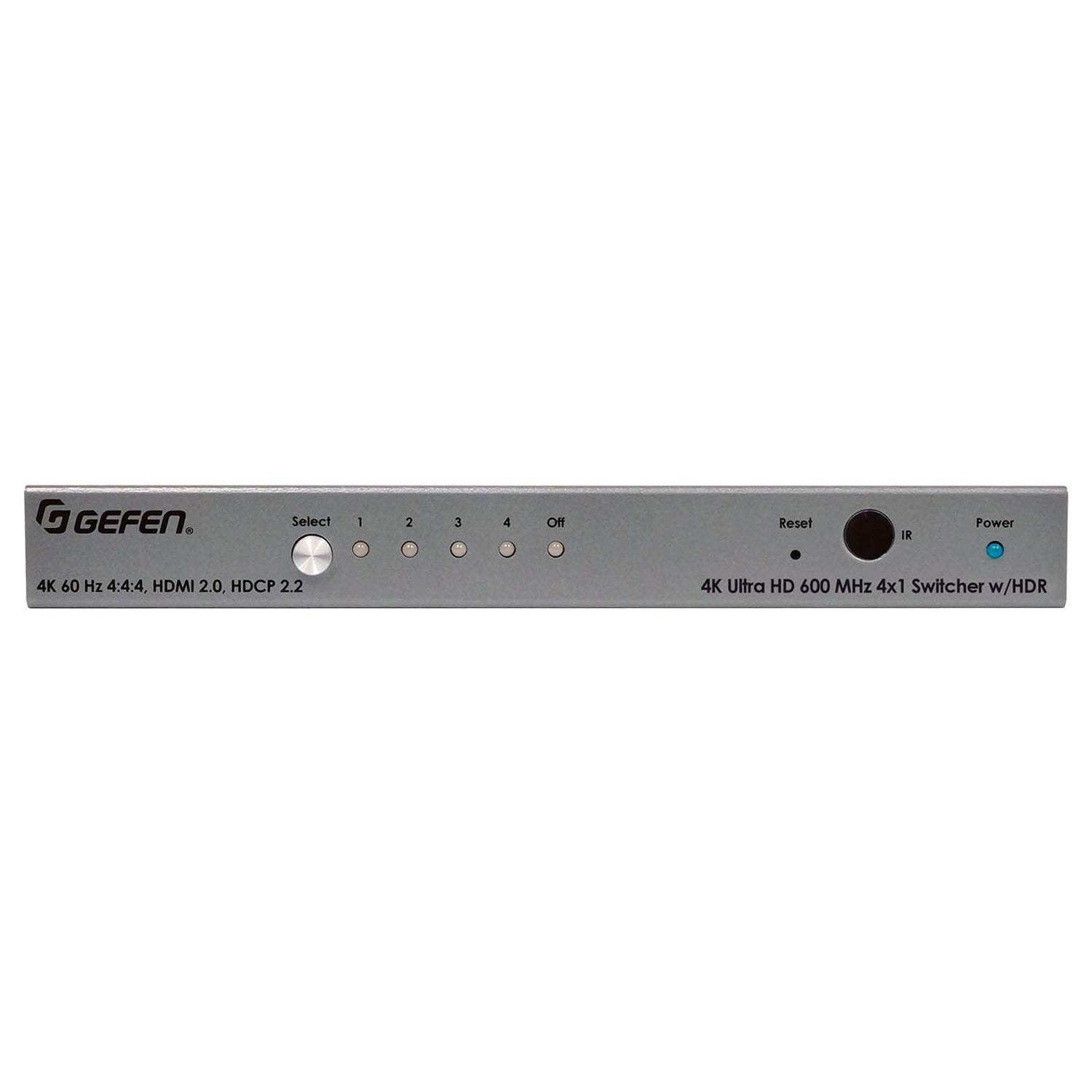 Ultra HD 600 MHz 4x1 Switcher for HDMI w/ HDCP 2.2, HDR, & Auto-Switching