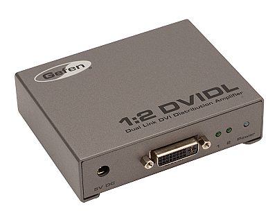 1:2 Dual Link DVI Distribution Amplifier EXT-DVI-142DLN image 1