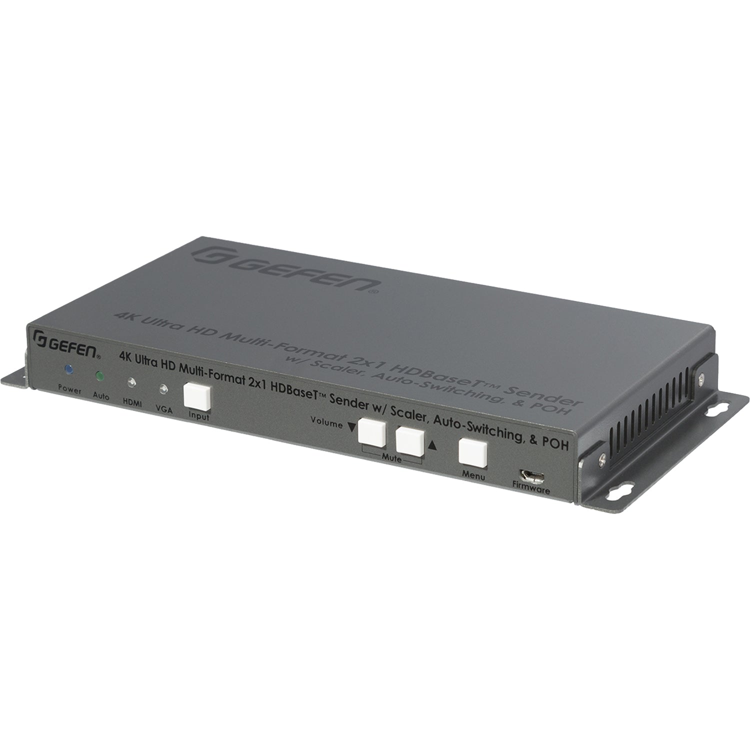 4K Ultra HD Multi-Format 2x1 HDBaseT Sender UHDV-HBTLS