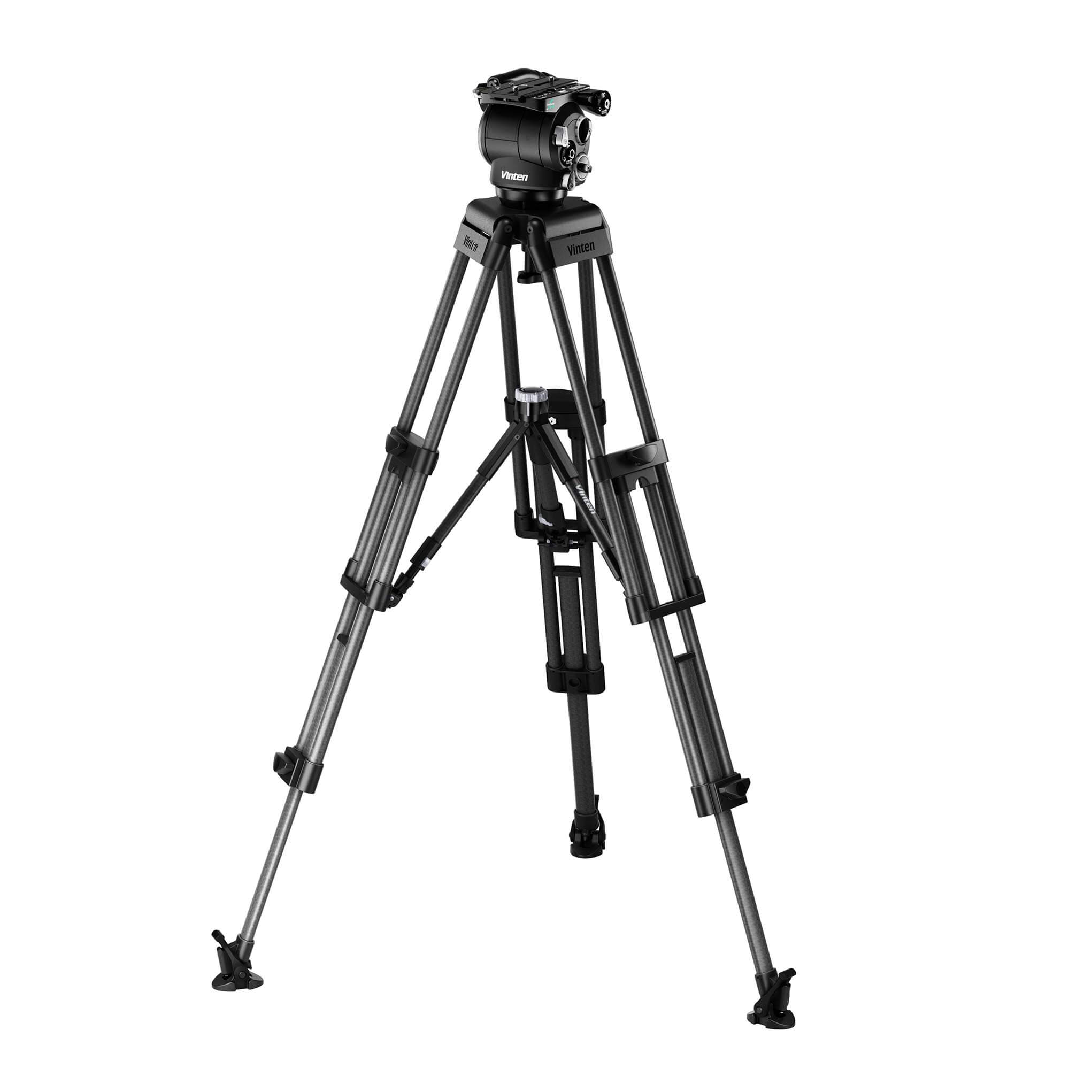 Versine 240 2-Stage EFP Carbon Fibre Pozi-Loc Tripod System with Mid-level Spreader