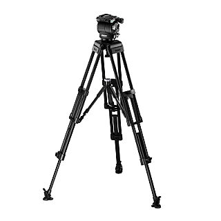 Versine 240 2-Stage ENG Aluminium Pozi-Loc Tripod System with Mid-level Spreader image 1