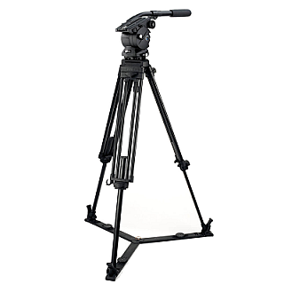 Vision 8AS 2-Stage Carbon Fibre Tripod System with Ground Spreader image 1