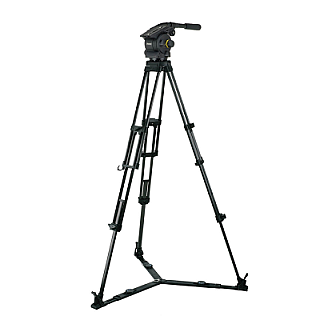 Vision 100 2-Stage Carbon Fibre Tripod System with Ground Spreader image 1