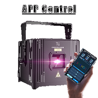 Constellaser APP Control 6W RGB Animation Scanner Laser Light Series image 2
