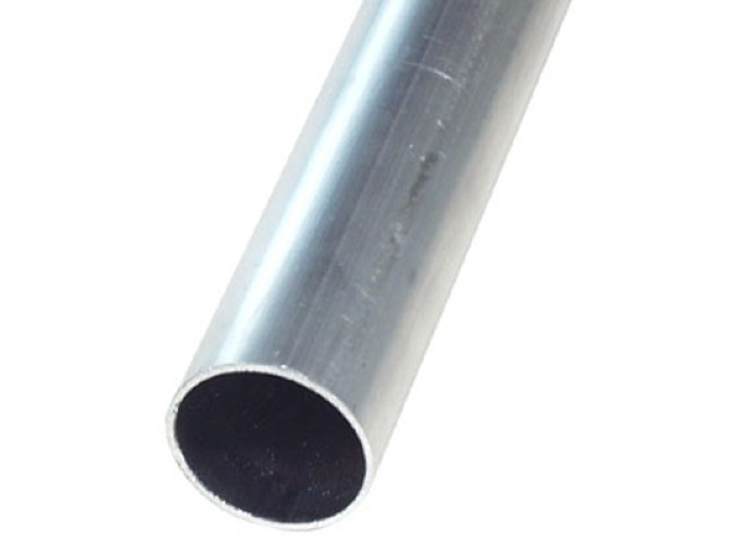 Aluminium-Rohr Silber 3m