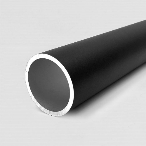 Aluminium-Rohr Schwarz 1m