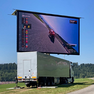 LED-Truck T50, 45 m² Screen, Pixel Pitch: 6 mm SMD, Rotating Mast +/- 180° image 1