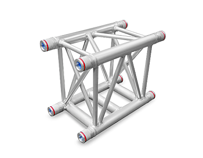  H40R L050 Square Verto Truss (4-Point), Lenght: 50 cm, silver image 1