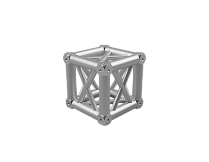 NX/NH33 Corner Block, 2-way, 90°, up, silver image 1