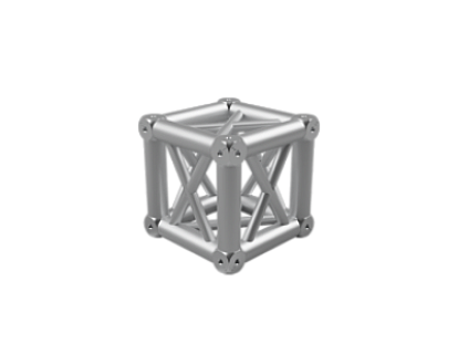 NX/NH33 Corner Block, 2-way, 90°, down, silver image 1