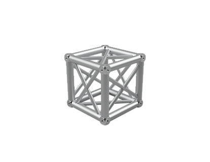 NX/NH44 Corner Block, 2-way, 90°, silver image 1