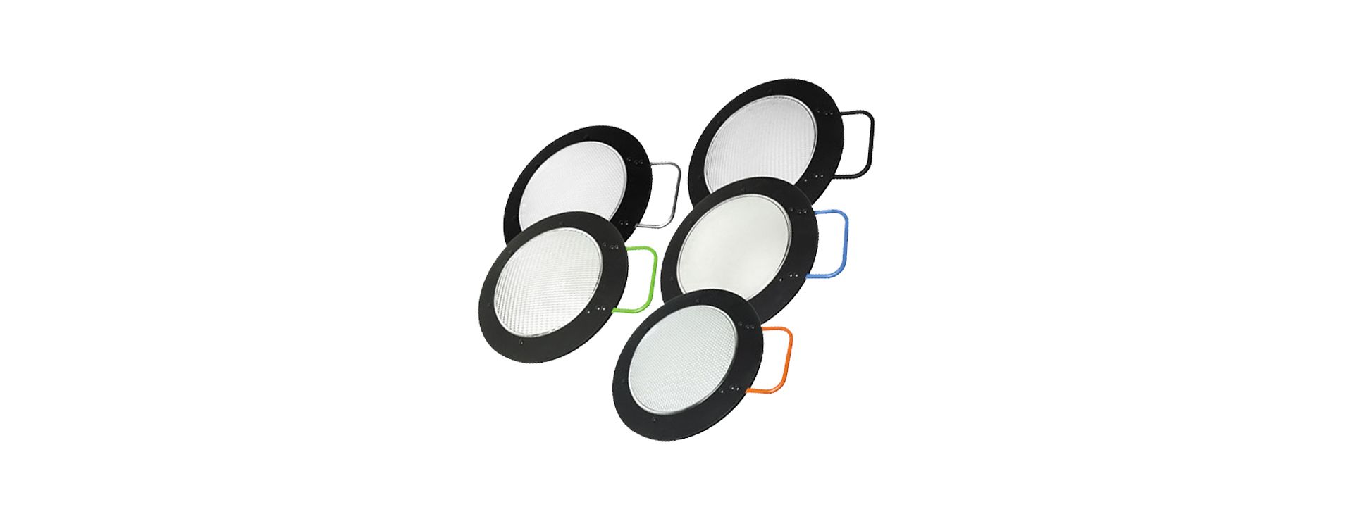 DROP-IN lens, spot, blue (300 mm / 11.8")
