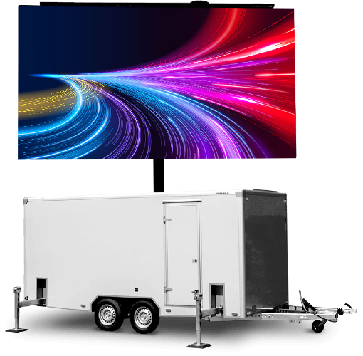 LED Box Trailer, Absen Polaris, 21 m² Screen, Pixel Pitch: 3.9 mm