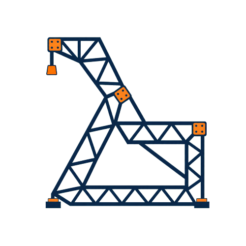 MLT THREE PRE RIG TRUSS, 120 cm, black image 1