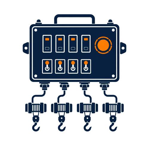 MC-12D - 12 Channel Direct Controll Hoist Controller image 1