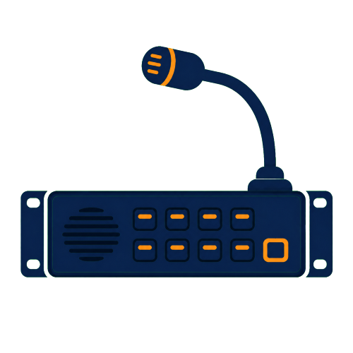 CS-210 2-Channel Intercom Master image 1
