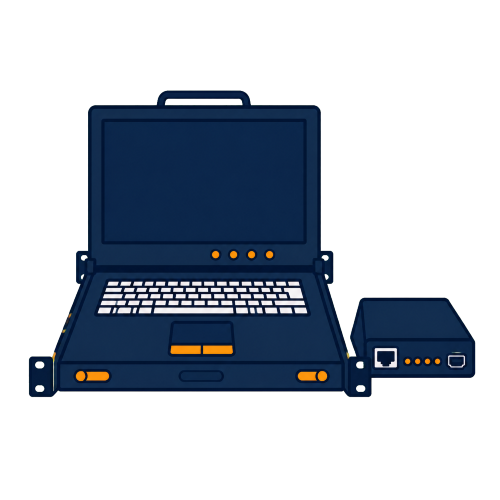 Arqa RX1/F Fiber Optic KVM over IP Receiver image 1