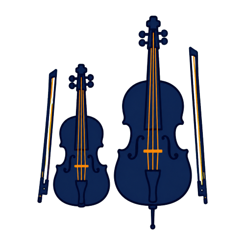 Violin 1/4 with Bow and Case image 1
