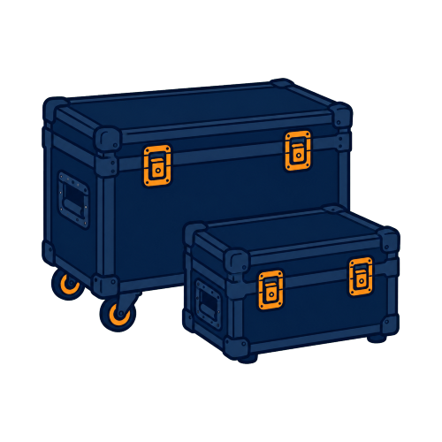 Big neutral flight case, softbag substitute image 1