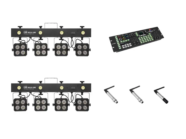 Set QuickDMX 1x Transmitter + 2x Receiver