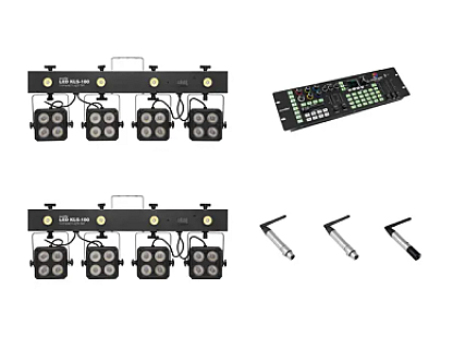 Set QuickDMX 1x Transmitter + 2x Receiver image 1