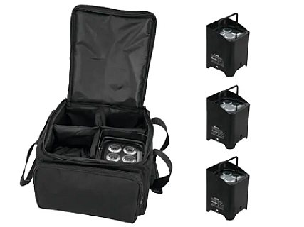 Set 4x AKKU UP-1 Battery-Powered Uplight + SB-4 Soft Bag image 1