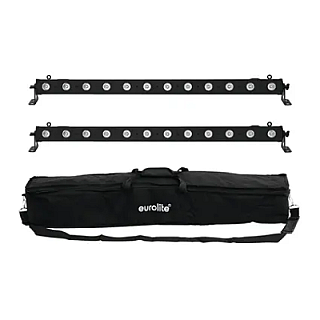 Set 2x LED BAR-6 QCL RGBW + Soft Bag image 1