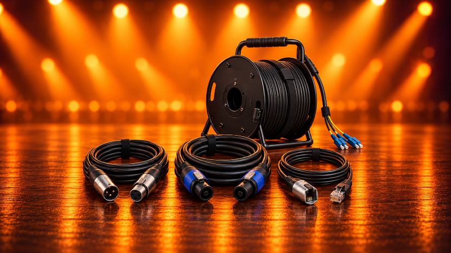 Signal-, Speaker-, Network-, Hybrid Cables & Accessories