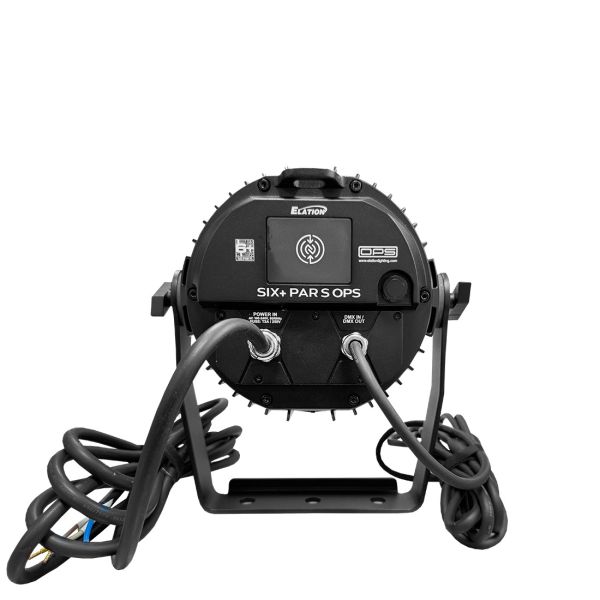 SIX+ PAR S OPS Black 2-Wire